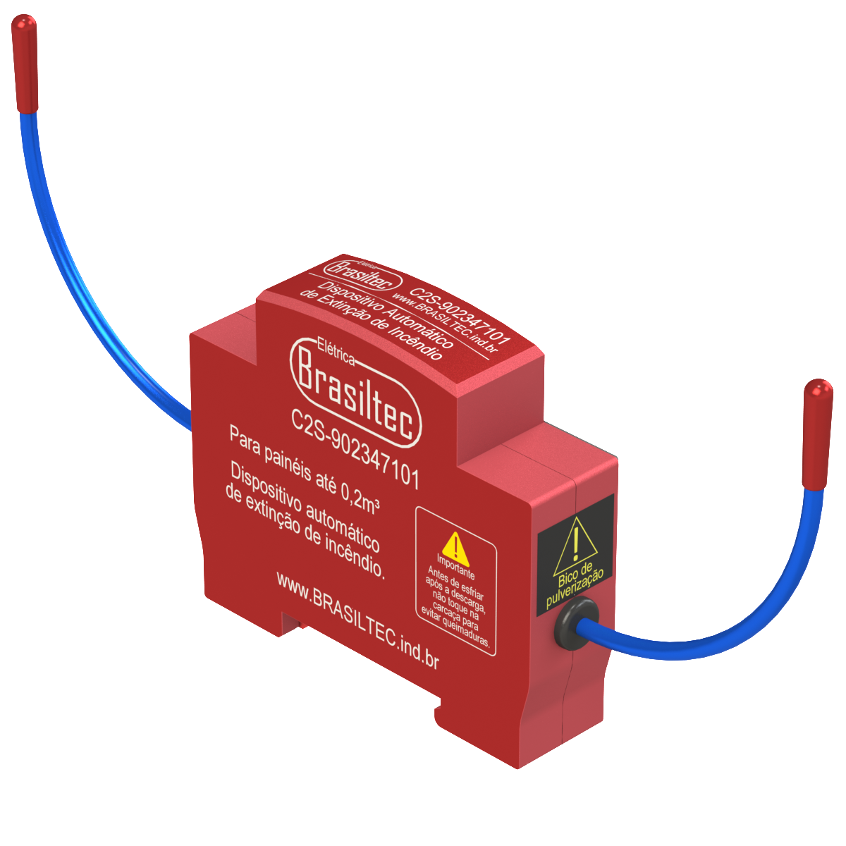 Protetor de Incendio para Paineis Eletricos ate 0,2M3